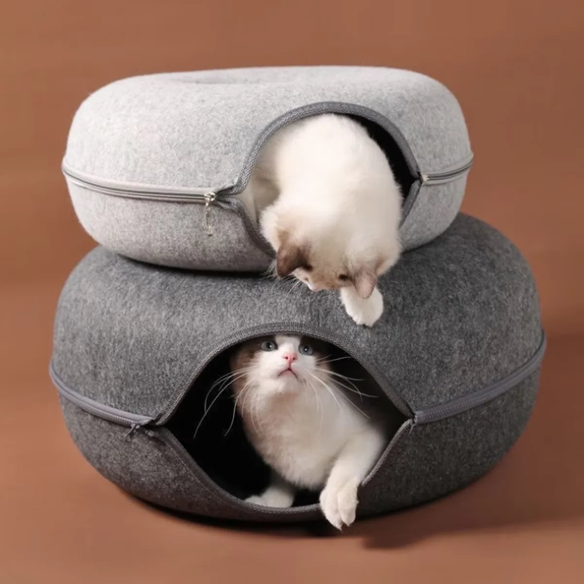 PurrTunnel Donut Bed