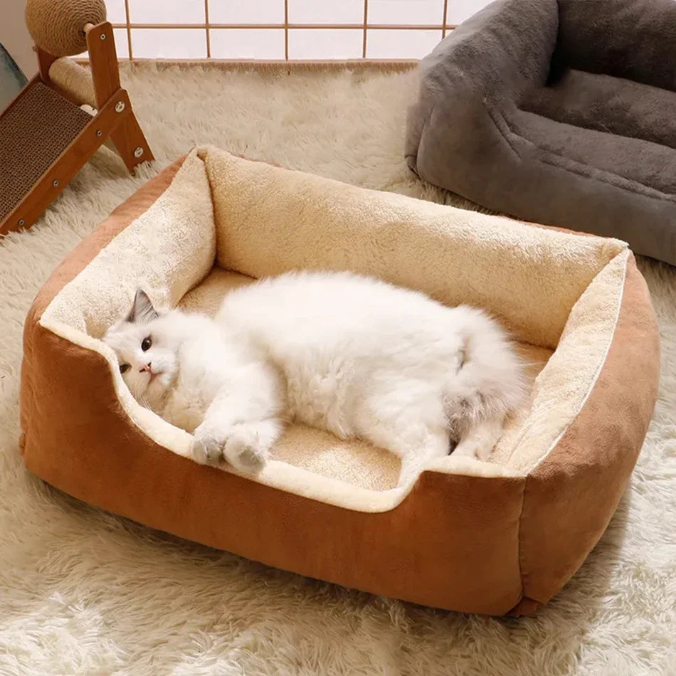 Plush Cat Bed
