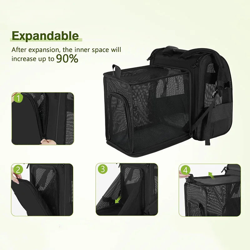 Breathable Pet Travel Backpack